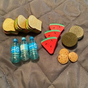 Lunch food for American Girl dolls